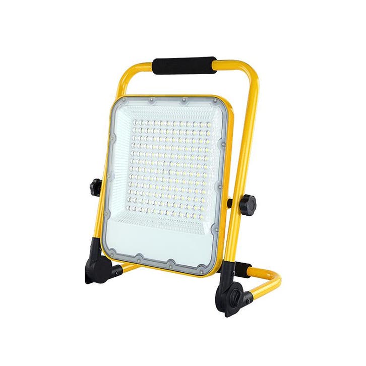 LED Accu Bouwlamp - Floodlight 150 Watt, Doe-het-zelf en Verbouw, Bouwverlichting, Lamp met armatuur, Nieuw, 50 tot 200 watt, Ophalen of Verzenden