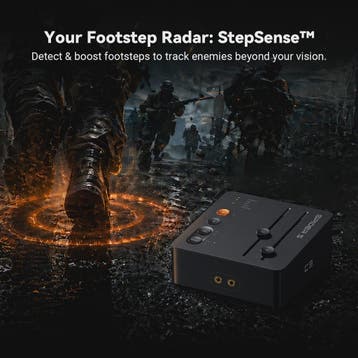 Fosi Audio C3 Gaming DAC & Headphone Amplifier - Verbeter Vo, Verzenden, Nieuw