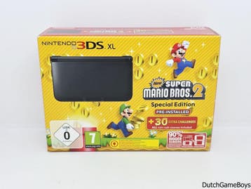 Nintendo 3DS XL - Console - Black - Super Mario Bros. 2 : Sp, Spelcomputers en Games, Spelcomputers | Nintendo 2DS en 3DS, Verzenden
