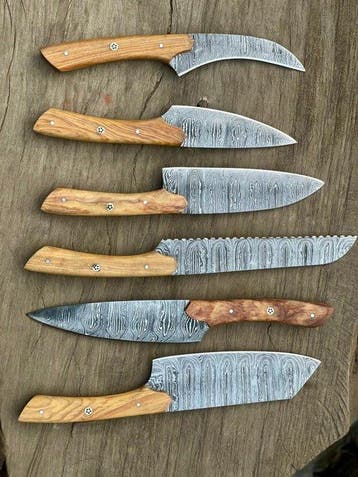Keukenmes - Paring knife - Staal, Hout - Spanje