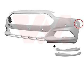 Bumper o.a: Ford, Mondeo V, Mondeo V Wagon, Auto-onderdelen, Ophalen of Verzenden, Nieuw, Ford USA, Bumper
