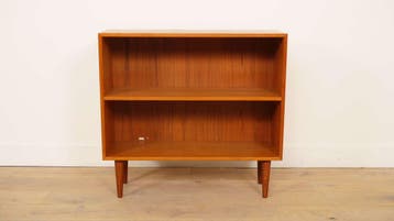 Vintage boekenkastje  | Teak | 85 cm, Ophalen of Verzenden, Nieuw