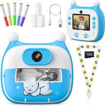 Digitale Camera Kinderen | 16GB SD | Laatste Stuk!, Ophalen of Verzenden, Zo goed als nieuw, Elektronica