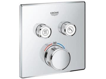 Veiling - Grohe inbouwthermostaat met 2 functies Smartcontro, Nieuw
