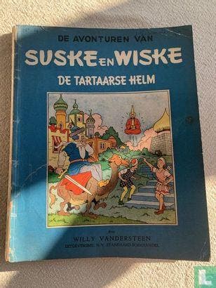 Suske en Wiske - De Tartaarse helm - 1954, Boeken, Stripboeken, Gelezen, Eén stripboek, Verzenden