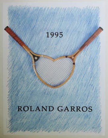 Donald Lipski - Roland Garros 1995 (Original Print)