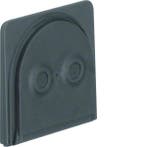 Hager Berker W1 Grijze kabeldoorvoer voor 2 kabels -, Doe-het-zelf en Verbouw, Elektra en Kabels, Verzenden, Nieuw, Overige typen