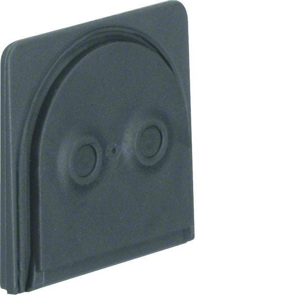 Hager Berker W1 Grijze kabeldoorvoer voor 2 kabels -, Doe-het-zelf en Verbouw, Elektra en Kabels, Overige typen, Nieuw, Verzenden