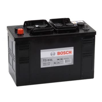 Bosch Startaccu 12 volt 90 ah T3 031 Black truckline, Ophalen of Verzenden, Nieuw