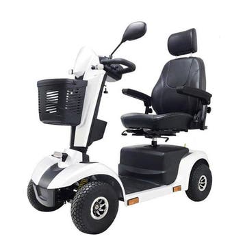 Scootmobiel Kolja Elite 4-wiel, wit, Ophalen of Verzenden, Nieuw