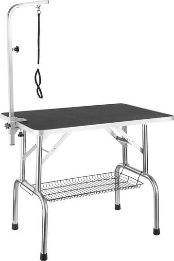 Trimtafel Voor Honden Opvouwbaar - 90 x 60 x 170 cm - Zwart, Ophalen of Verzenden, Nieuw