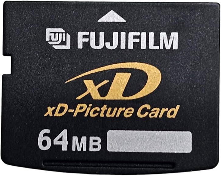 Fujifilm xD-Picture Card Memory Card - 64MB, Audio, Tv en Foto, Fotografie | Geheugenkaarten, Zo goed als nieuw, Verzenden