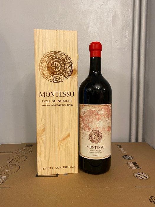 2023 Tenuta Agripunica, Montessu - Sardinië IGT - 1 Dubbele, Verzamelen, Wijnen