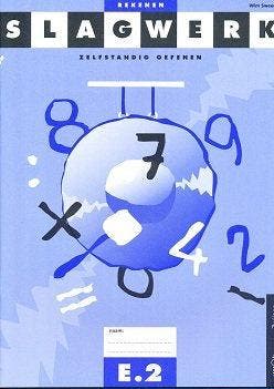 Slagwerk Rekenen werkboek E2 groep 7 (per stuk), Verzenden, Nieuw