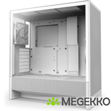 NZXT H5 Flow - White 2024, Computers en Software, Verzenden, Nieuw
