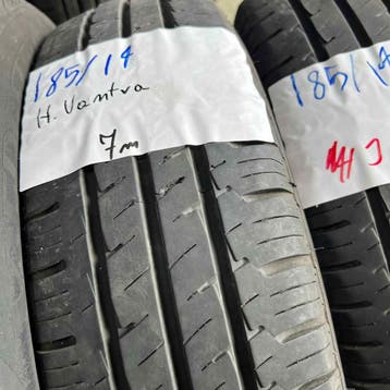 2 x Hankook Vantra 185-80-14 C Zomerbanden 7mm, 14 inch, Band(en), Zomerbanden, Bestelwagen