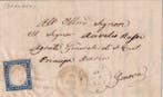 Italiaanse oude staten - Sardinië - 1860 Brief van Bagnara, Gestempeld