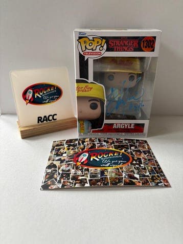 Funko - Funko Pop - Stranger Things - Argyle #1302 - Signed