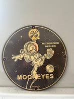 Emaille bord – Donald Duck astronaut – Mooneyes “Authorized, Nieuw