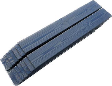 FLEX FENCE SHUTTERS | 220 CM LANG | ZWART SET   2 STUKS, Nieuw