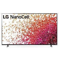 LG 75NANO756 - 75 Inch 4K Ultra HD Smart TV, Ophalen, LED, Zo goed als nieuw, 100 cm of meer
