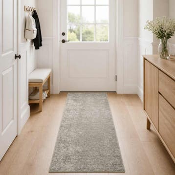 vidaXL Vloerkleed Beige 80 x 200 cm 100% Polyester 3 mm, Verzenden, Nieuw, Beige