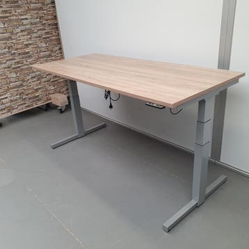 Elektrisch instelbaar zit-sta bureau met NIEUW blad | 2-moto, Ophalen of Verzenden, Nieuw