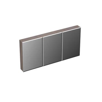 Spiegelkast Forzalaqua Uni 140x68.5x12.5 Cm 3 Deuren, Ophalen of Verzenden, Nieuw