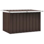 vidaXL Tuinbox Bruin 109x67x65 cm, Verzenden, Nieuw