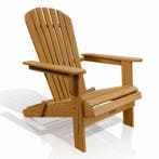 Tuinstoel / Tuinligstoel Korfu - Acaciahout - Opvouwbaar, Tuin en Terras, Verzenden, Nieuw