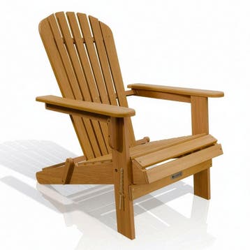 Tuinstoel / Tuinligstoel Korfu - Acaciahout - Opvouwbaar, Tuin en Terras, Tuinstoelen, Verzenden, Nieuw