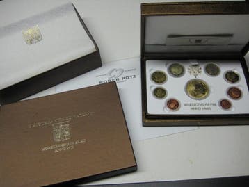 Vatikan 3,88 Euro munten set 2011 mit goud medaille extre..., Verzenden