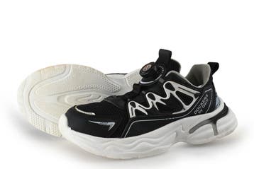 Dockers By Gerli Sneakers in maat 37 Zwart, Dockers By Gerli, Verzenden, Zwart, Sneakers of Gympen