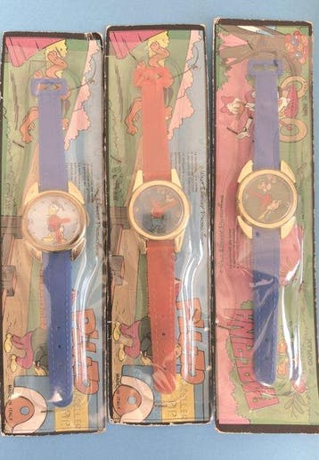 Collectie merkartikelen - Speelgoed polshorloges uit de, Verzamelen, Disney, Nieuw