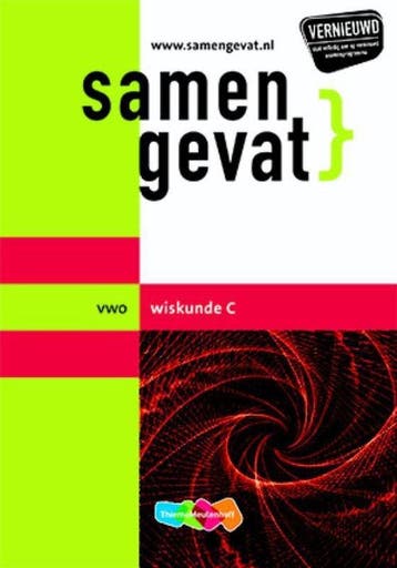 9789006078817 Samengevat Vwo Wiskunde C Wiskunde C, Boeken, Schoolboeken, Verzenden, Zo goed als nieuw, F.C. Luijbe