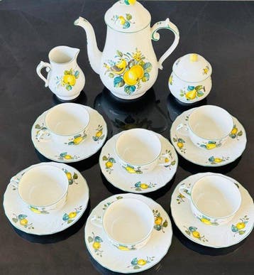 Villeroy & Boch - Koffieservies voor 6 (15) - Porselein