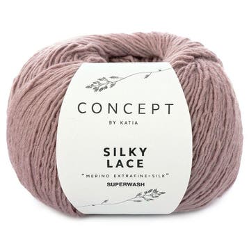 Katia Concept Silky Lace - 172 heide - Merino/Zijde Garen, Ophalen of Verzenden, Nieuw