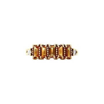 Jackie ring 14 krt - Madeira, Ophalen of Verzenden, Nieuw