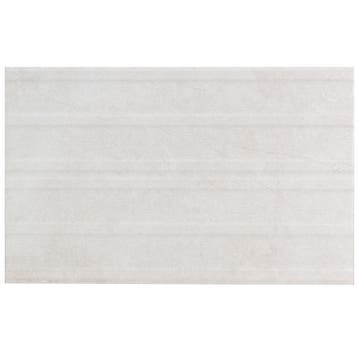 Wandtegels 25x40 warm grijs Corfu white decor, Verzenden, Nieuw