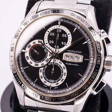 Hamilton - Jazzmaster Lord Auto Chrono - Zonder minimumprijs, Sieraden, Tassen en Uiterlijk, Horloges | Heren, Nieuw