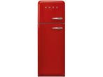 Smeg FAB30LRD6 - Koelvriescombinatie - 222/72 liter - Rood, Verzenden, Zo goed als nieuw