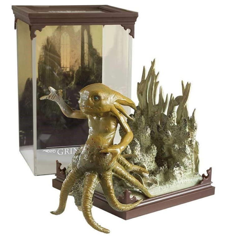 Harry Potter Magical Creatures Statue Grindylow 13 cm, Verzamelen, Film en Tv, Nieuw, Ophalen of Verzenden