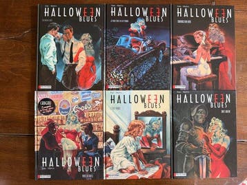 Halloween Blues T1 à T6 + carnet de croquis - 6x C - 6 Album, Nieuw