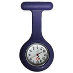 Fako - Verpleegstershorloge - Siliconen Uni - Donkerpaars, Verzenden, Nieuw