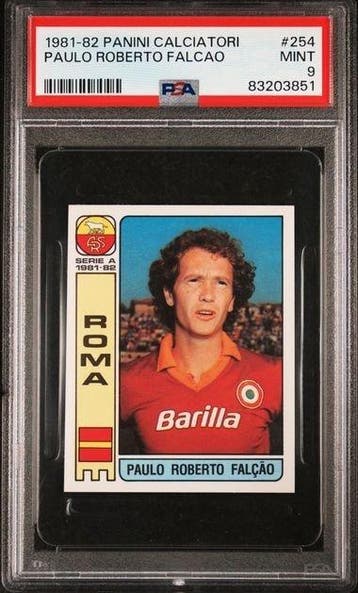 Panini 1981-82 Panini Calciatori #254 Paulo Roberto Falcao -, Nieuw