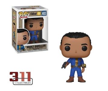 Funko - POP! - Games - Fallout 76 - Vault Dweller #483 -, Verzenden, Nieuw