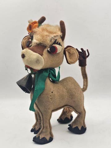 Panno Lenci - Pluche speelgoed Mucca Cresba Lars - 1950-1960