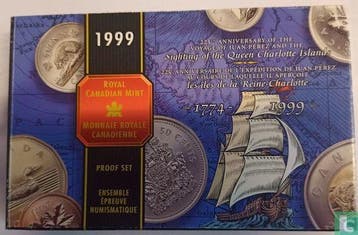 Canada jaarset 1999 (PROOF), Postzegels en Munten, Munten | Amerika, Verzenden, Setje