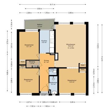Te huur: Appartement Aalbersestraat in Amsterdam, Noord-Holland, Appartement, Amsterdam