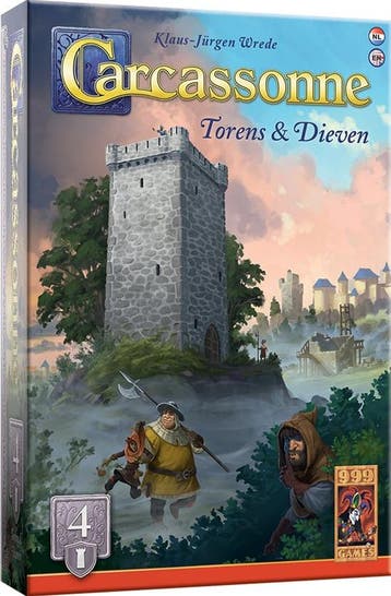 Carcassonne - Torens & Dieven Uitbreiding #4 (2025) | 999, Verzenden, Nieuw